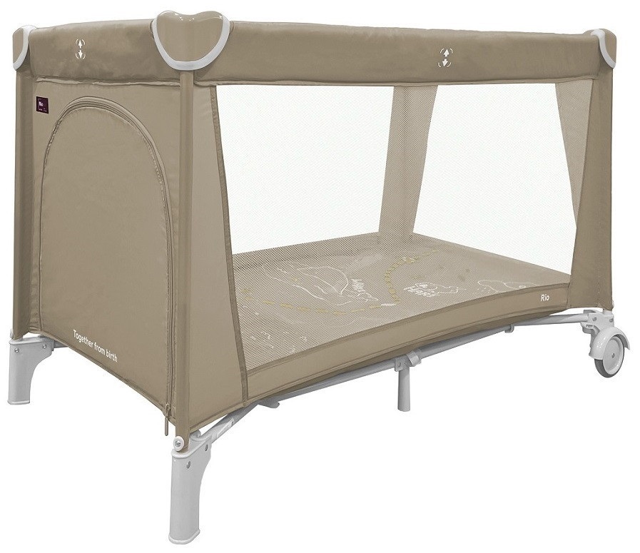 Манеж детский BABY TILLY T-1011 Rio Sand Beige коляска прогулочная t ultimo coin grey baby tilly