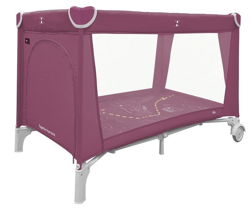 фото Манеж детский baby tilly t-1011 rio orchid purple nobrand