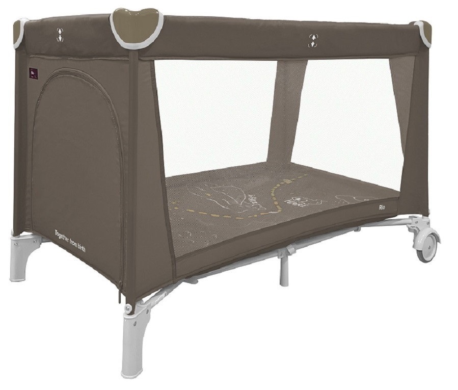 

Манеж детский BABY TILLY T-1011 Rio Chocolate Brown, Коричневый