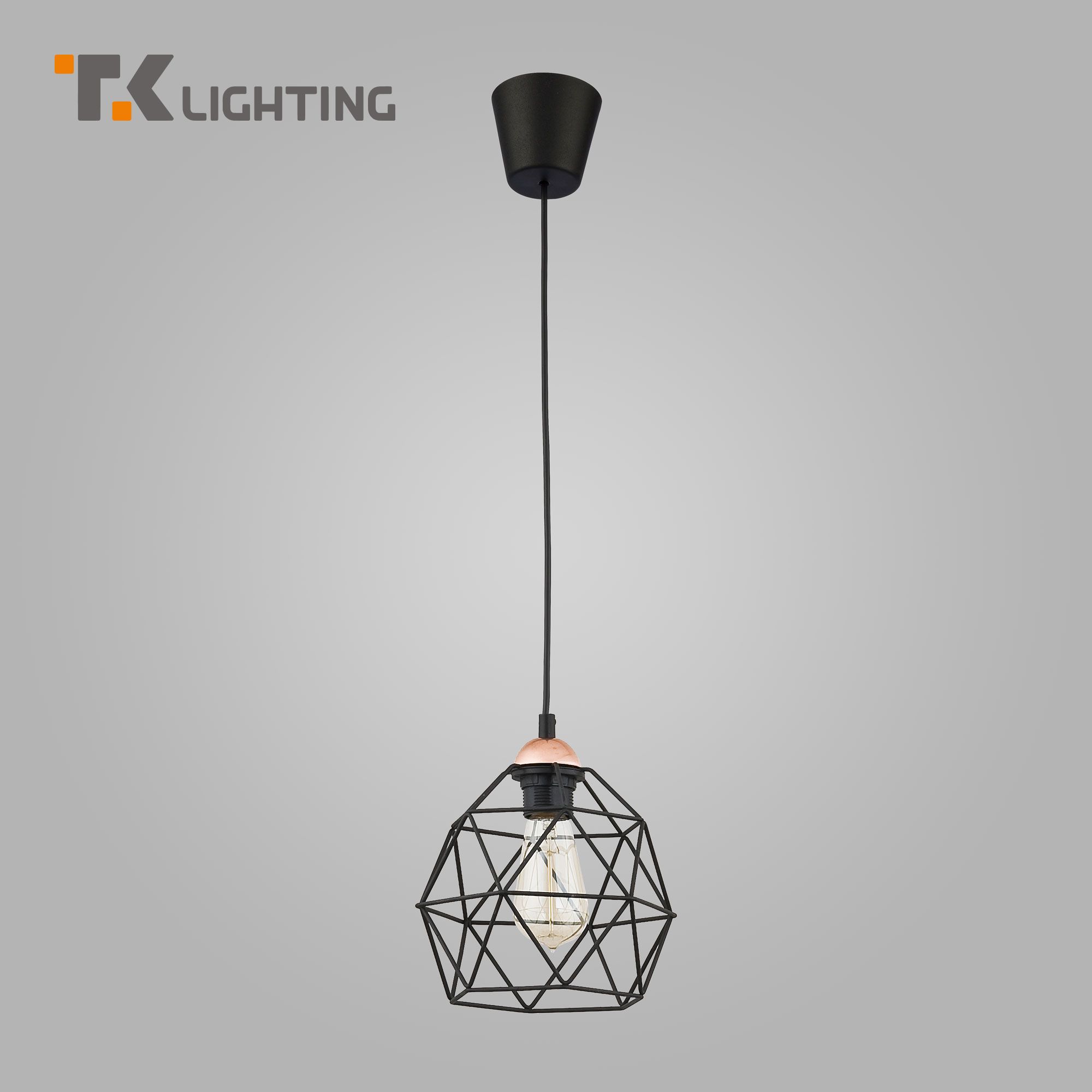 

Подвесной светильник с металлическим плафоном TK Lighting 1638 Galaxy 1 черный лофт, 1638 Galaxy 1