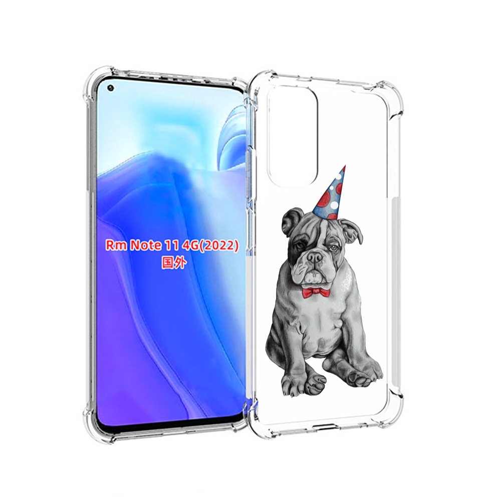 

Чехол MyPads праздничный щенок для Xiaomi Redmi Note 11 4G ( Глобальная версия ), Tocco