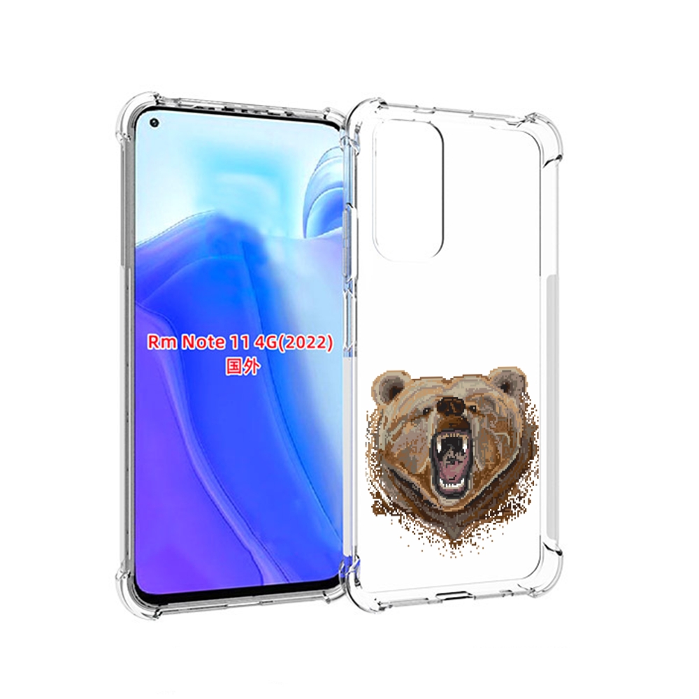 

Чехол MyPads пиксельный медведь для Xiaomi Redmi Note 11 4G ( Глобальная версия ), Tocco