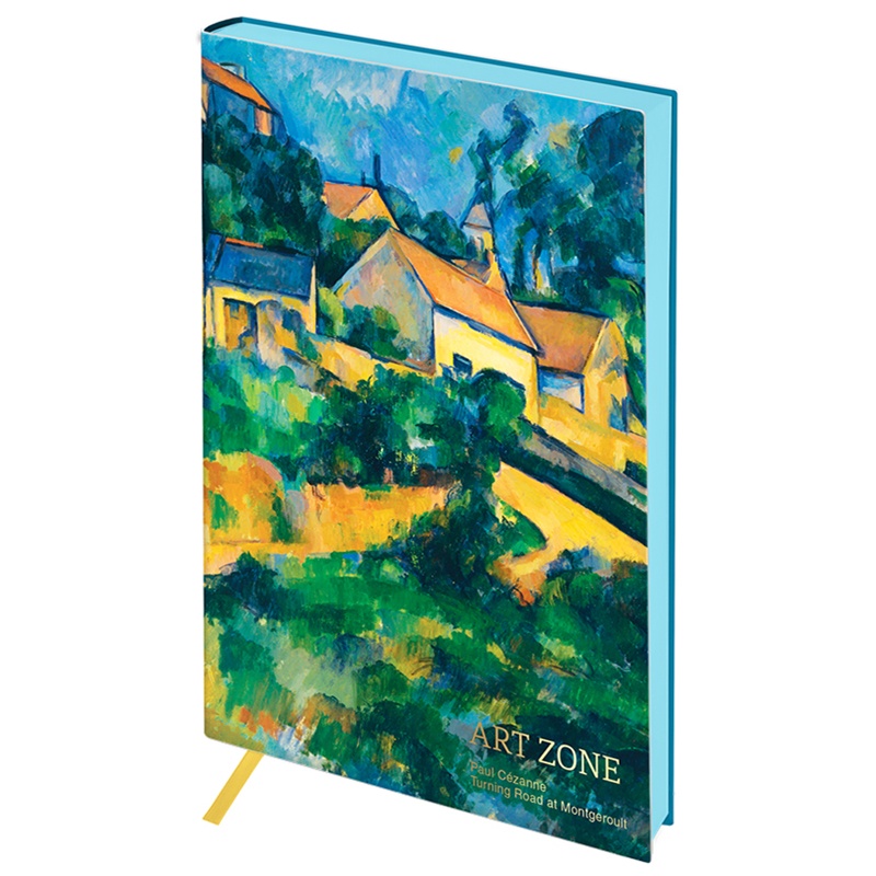 

Greenwich Line А5, 80 листов, Лайт, кожзам, "Vision, Cezanne, Turning Road"