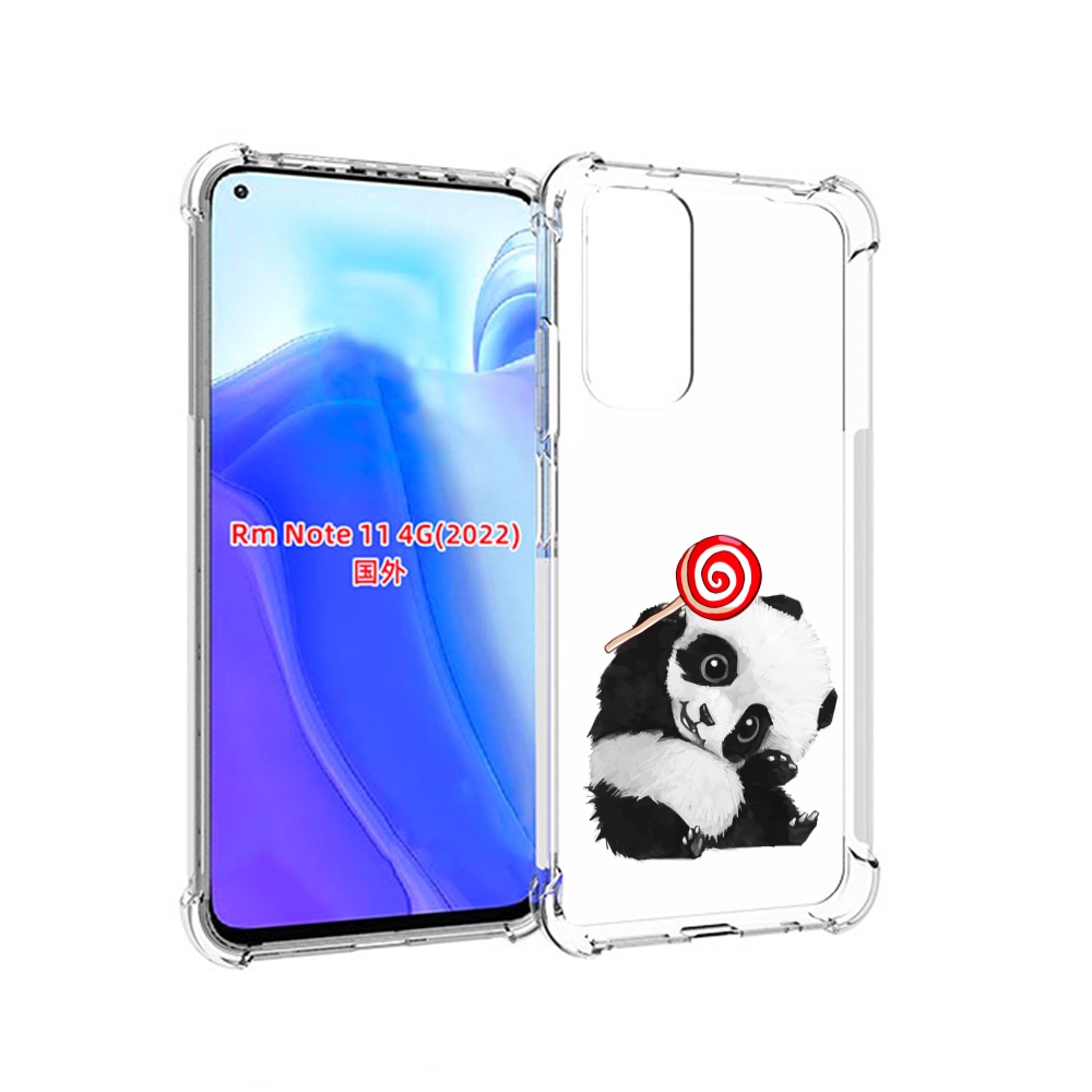 

Чехол MyPads панда с леденцом для Xiaomi Redmi Note 11 4G ( Глобальная версия ), Tocco