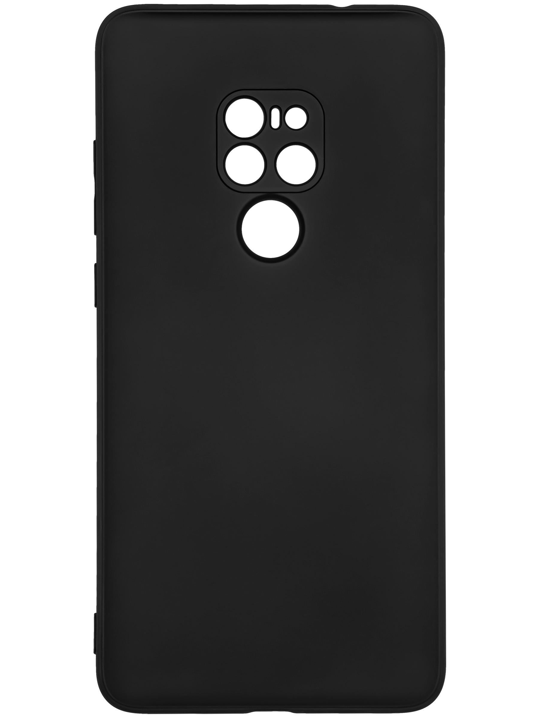 

Чехол матово силиконовый для Huawei Mate 20 Black, Черный
