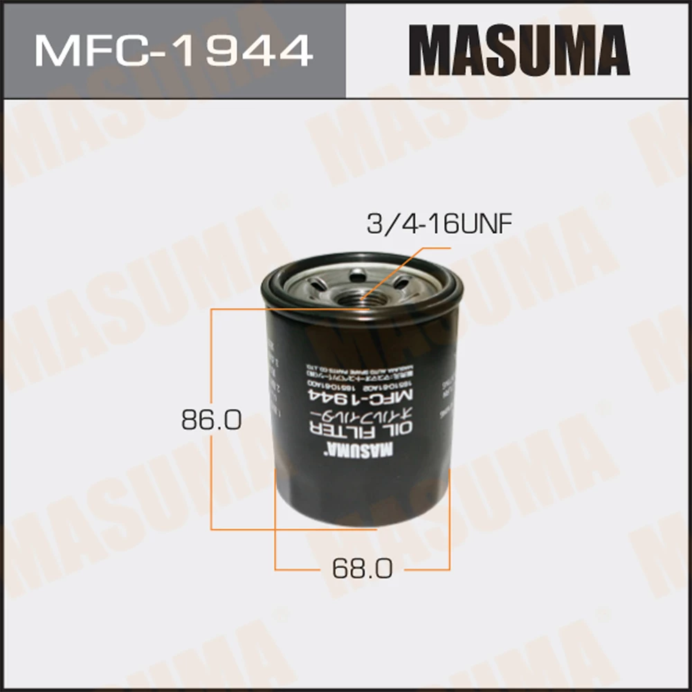 фото Фильтр масляный masuma mfc-1944