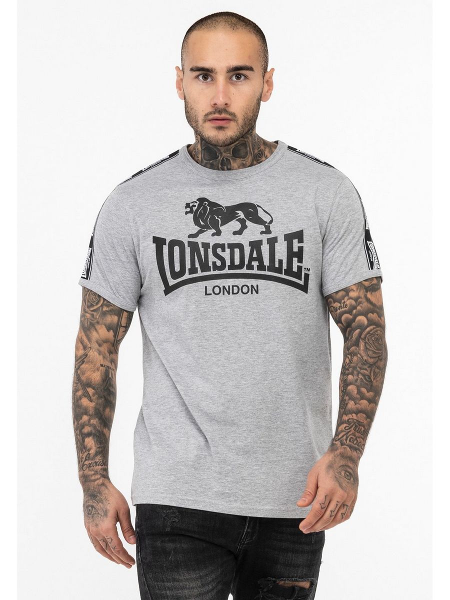 

Футболка мужская Lonsdale L2G22O04E черная 3XL, Черный, L2G22O04E