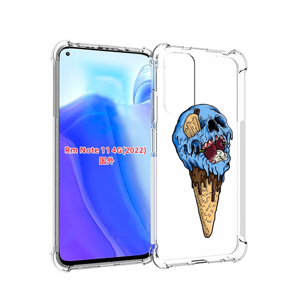 

Чехол MyPads мороженное череп для Xiaomi Redmi Note 11 4G ( Глобальная версия ), Tocco