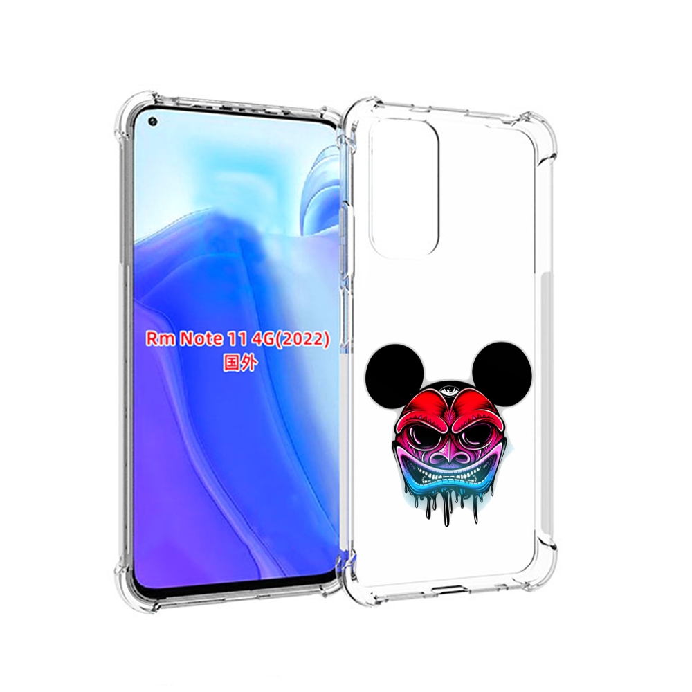 

Чехол MyPads микки в маске для Xiaomi Redmi Note 11 4G ( Глобальная версия ), Tocco