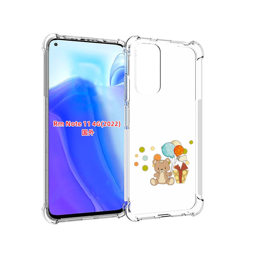 

Чехол MyPads медвеженок с подарком для Xiaomi Redmi Note 11 4G ( Глобальная версия ), Tocco