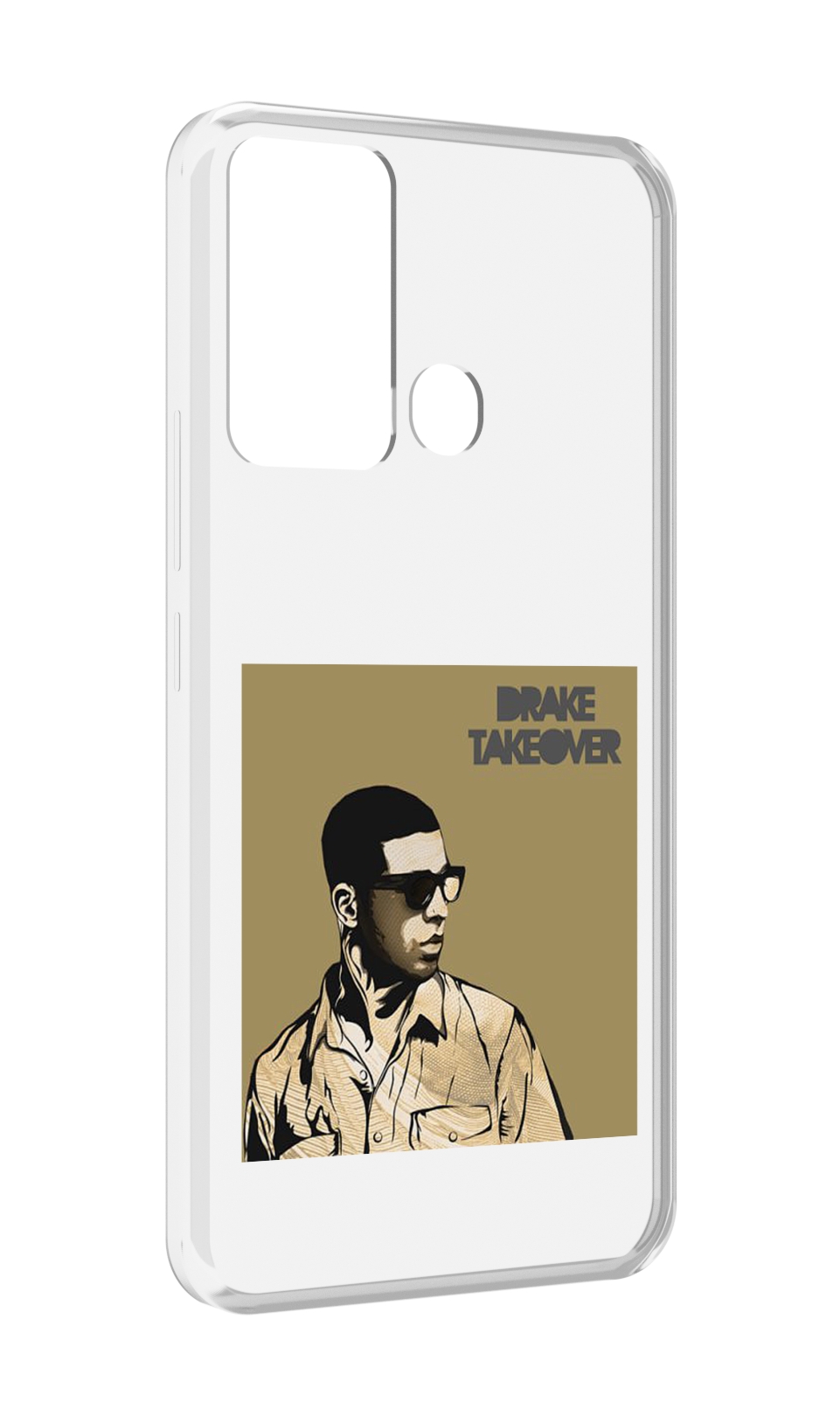 

Чехол MyPads Drake - Takeover для Infinix Hot 12i, Прозрачный, Tocco