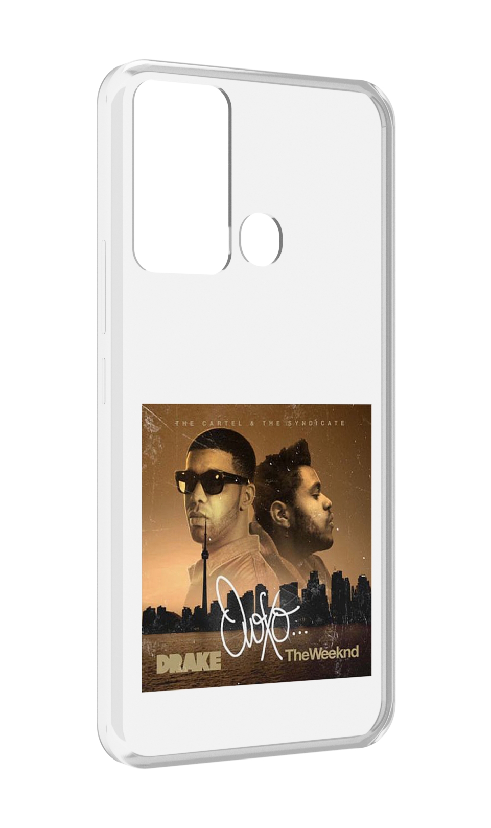 

Чехол MyPads Drake & The Weeknd - OVOXO для Infinix Hot 12i, Прозрачный, Tocco