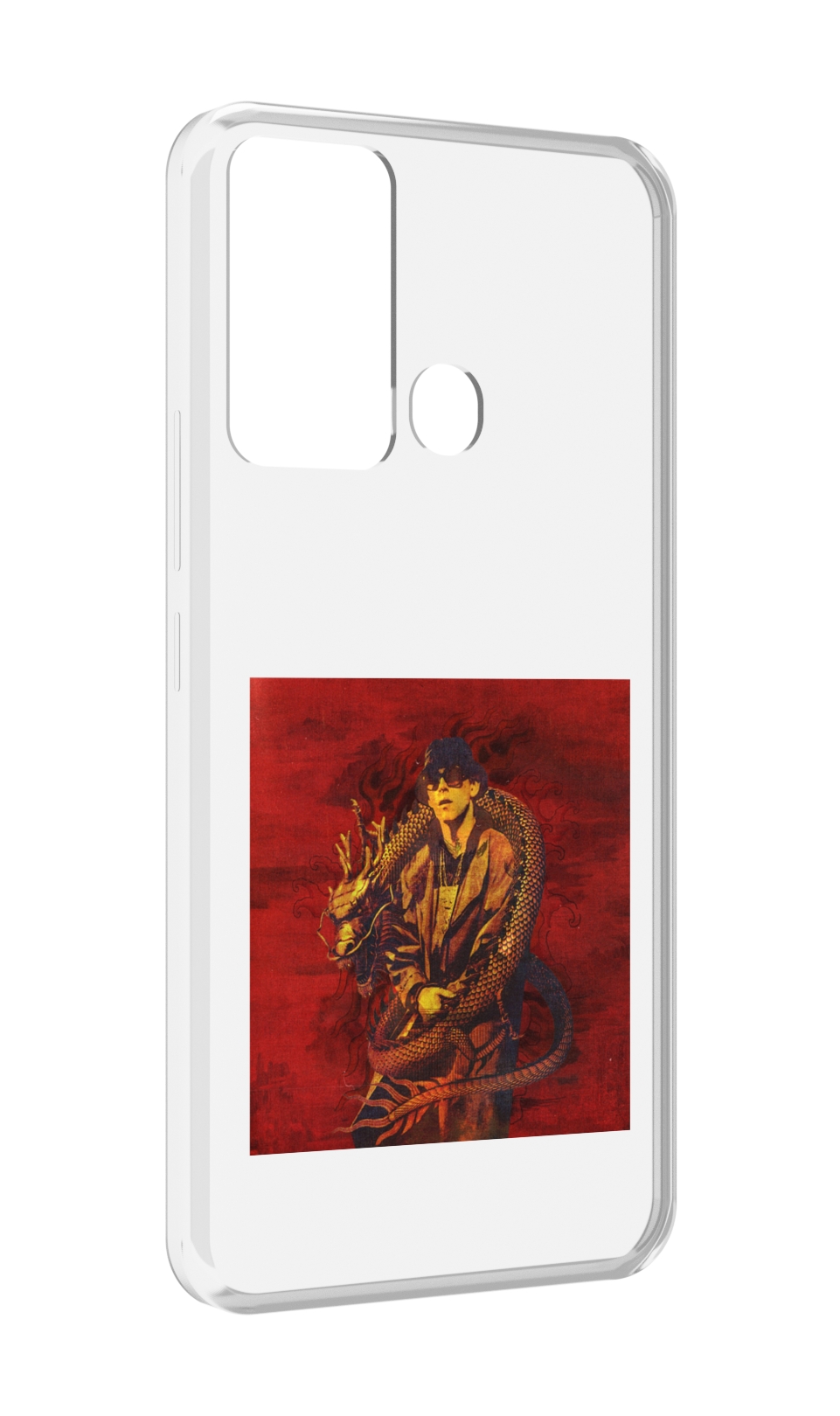 

Чехол MyPads Dragonborn Big Baby Tape для Infinix Hot 12i, Прозрачный, Tocco