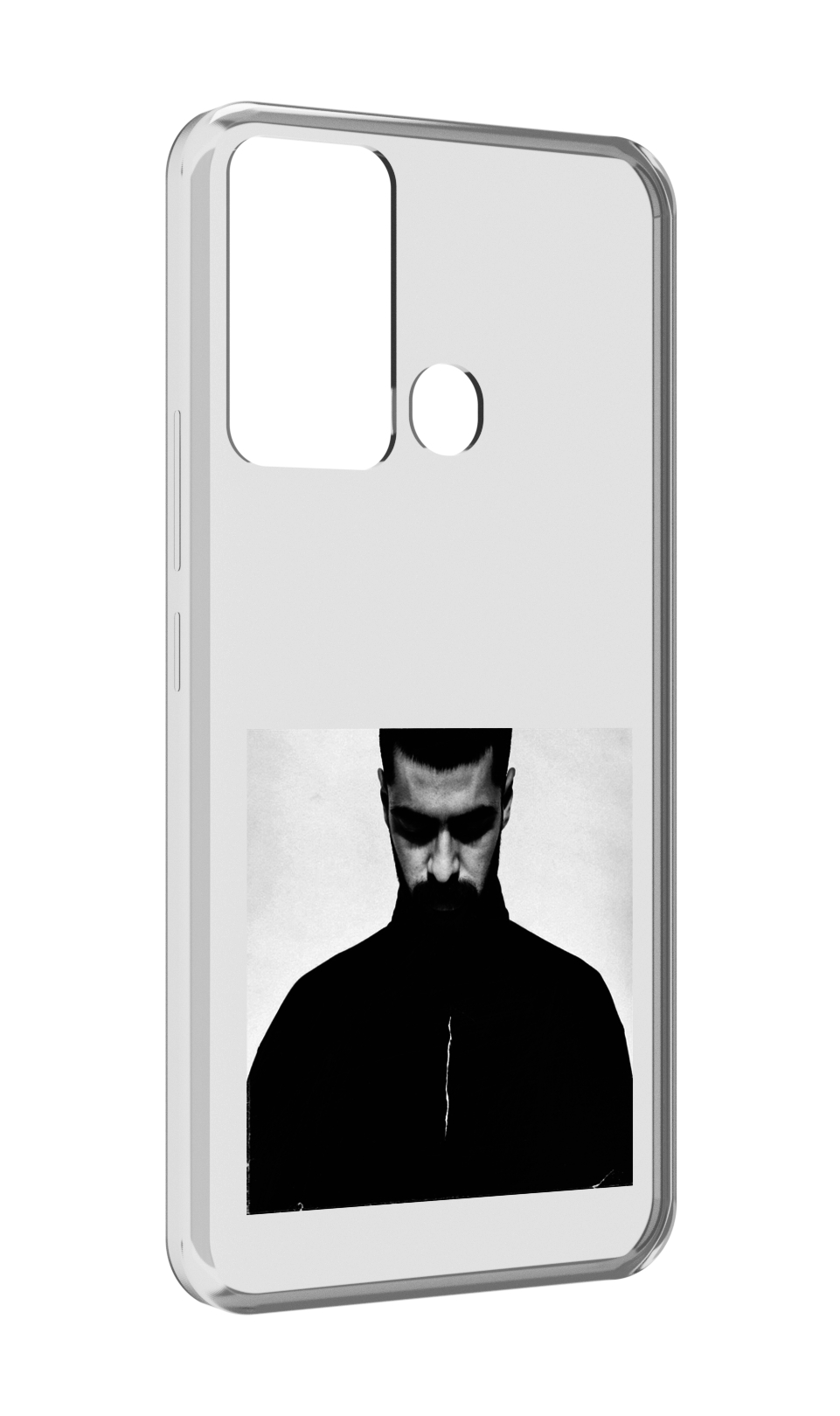 

Чехол MyPads Buster Keaton Miyagi мужской для Infinix Hot 12i, Прозрачный, Tocco