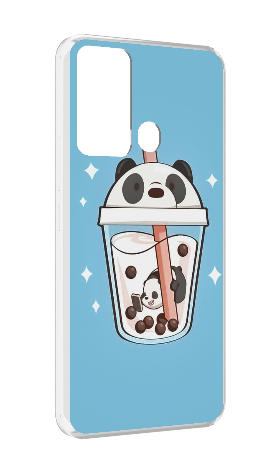 

Чехол MyPads Bubble tea для Infinix Hot 12i, Прозрачный, Tocco