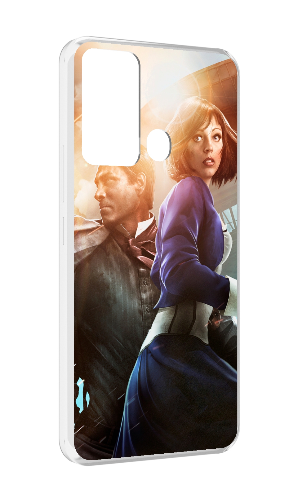 

Чехол MyPads Bioshock Infinite для Infinix Hot 12i, Прозрачный, Tocco