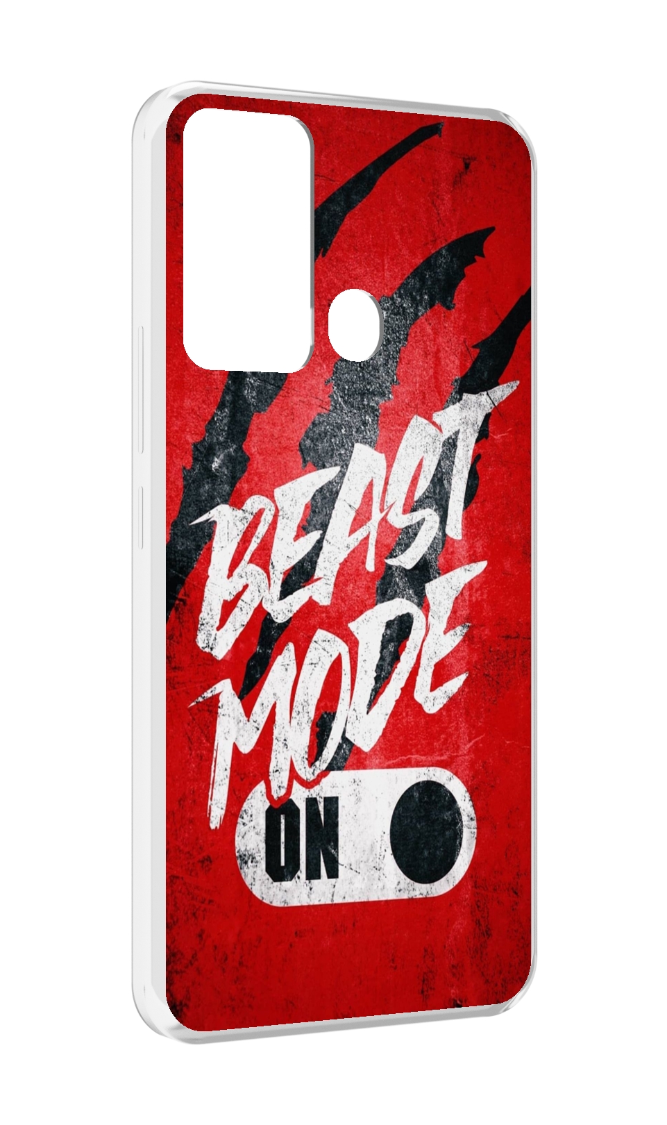 

Чехол MyPads BEAST inside You для Infinix Hot 12i, Прозрачный, Tocco