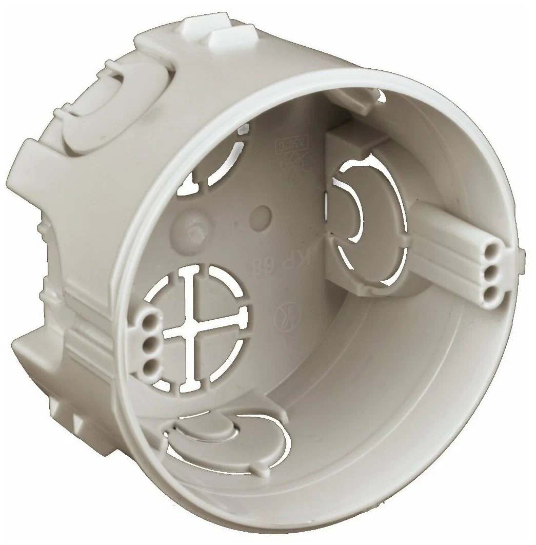 фото Установочная коробка (подрозетник) kp 68_ka kopos electro 74х43x80 для твердых стен ( 1шт.