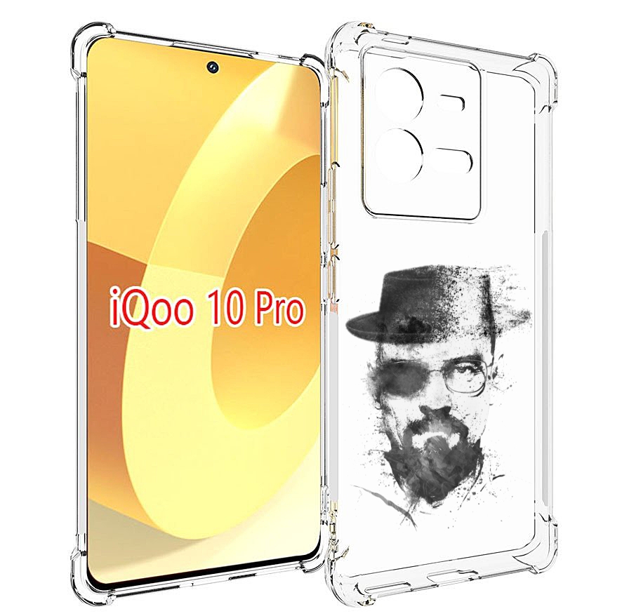 

Чехол MyPads загадочный человек для Vivo iQOO 10 Pro, Прозрачный, Tocco