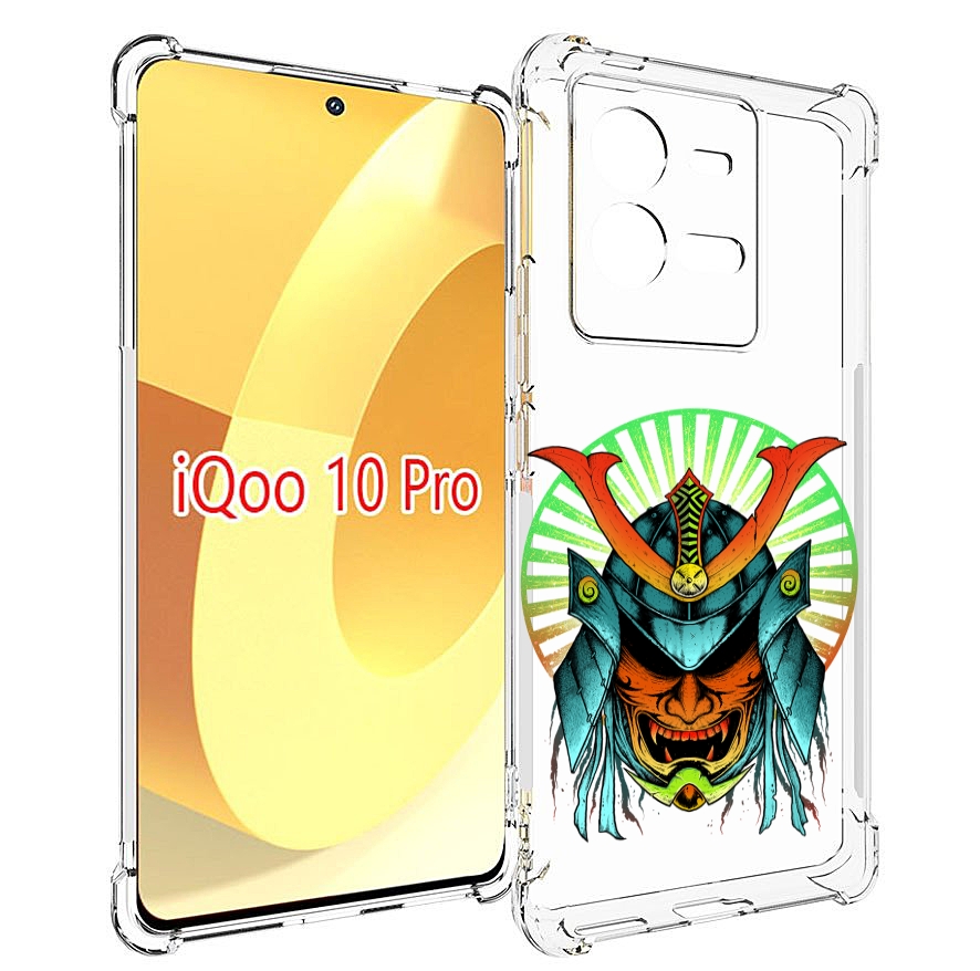 

Чехол MyPads ешимитсу рисунок для Vivo iQOO 10 Pro, Прозрачный, Tocco