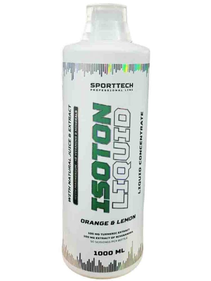 Изотоник isoton liquid Sport Technology Nutrition 1000 мл. апельсин - лимон