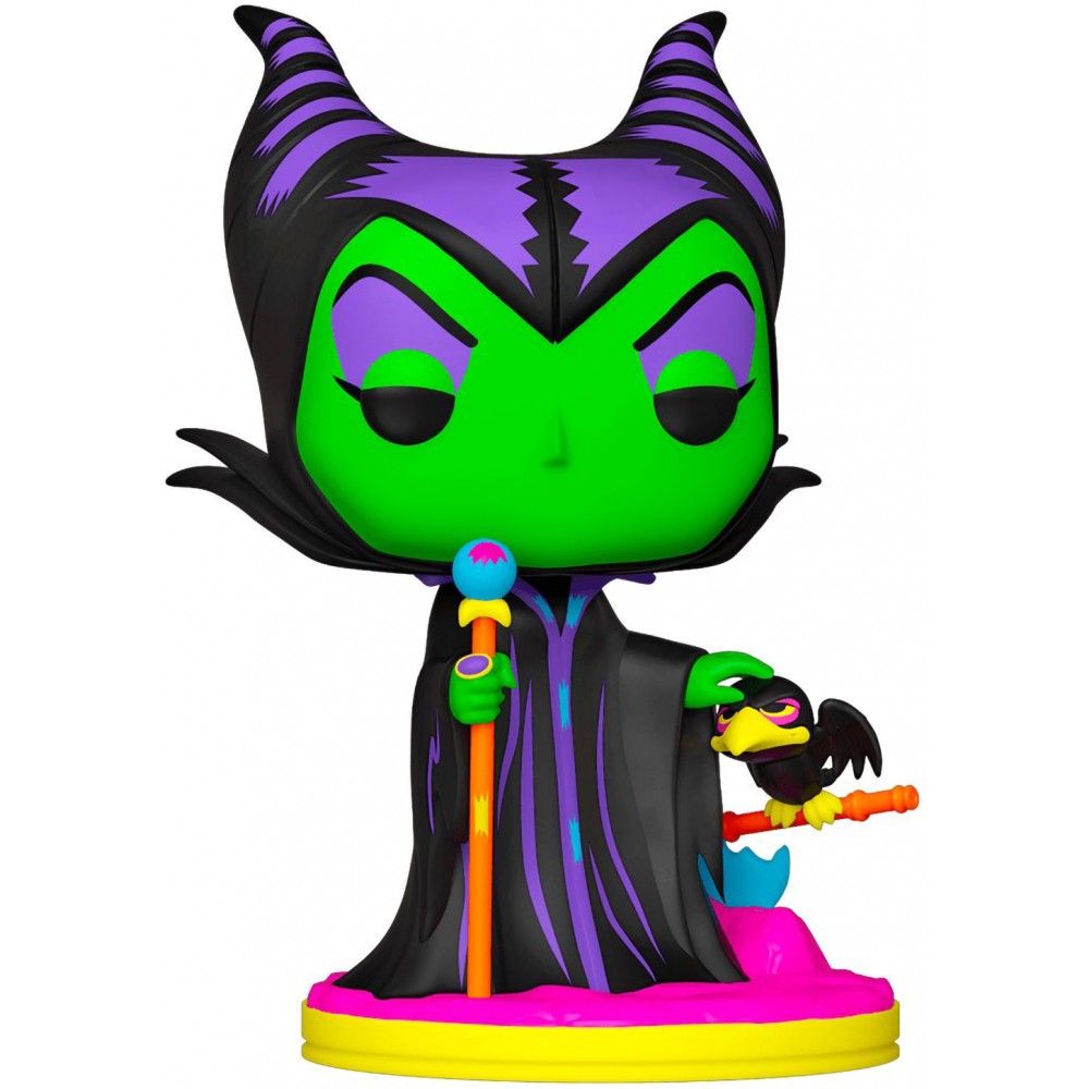 фото Фигурка funko pop! disney villains maleficent (black light) (exc) 60396