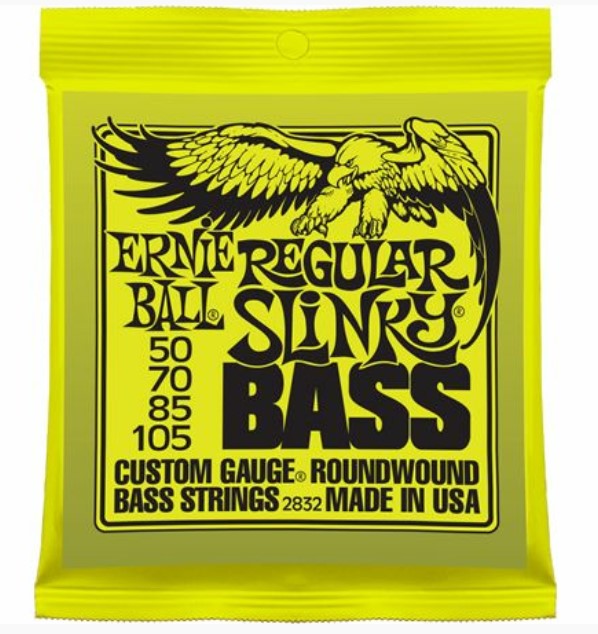 фото Струны для бас-гитары ernie ball 2832