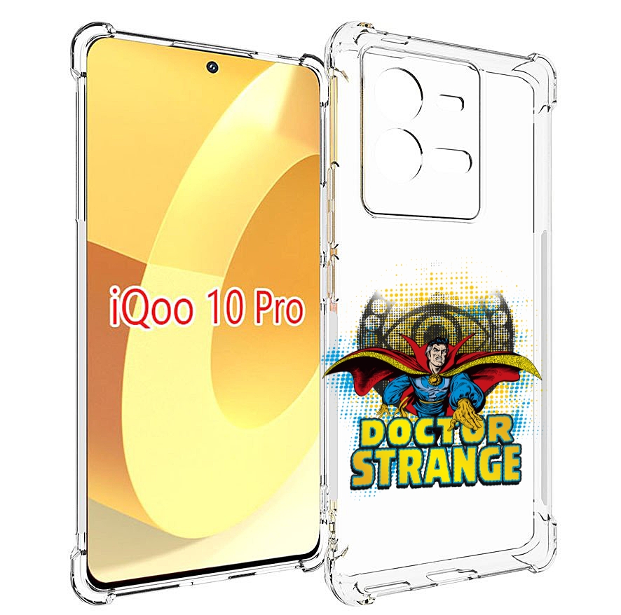 

Чехол MyPads доктор стренж рисунок для Vivo iQOO 10 Pro, Прозрачный, Tocco
