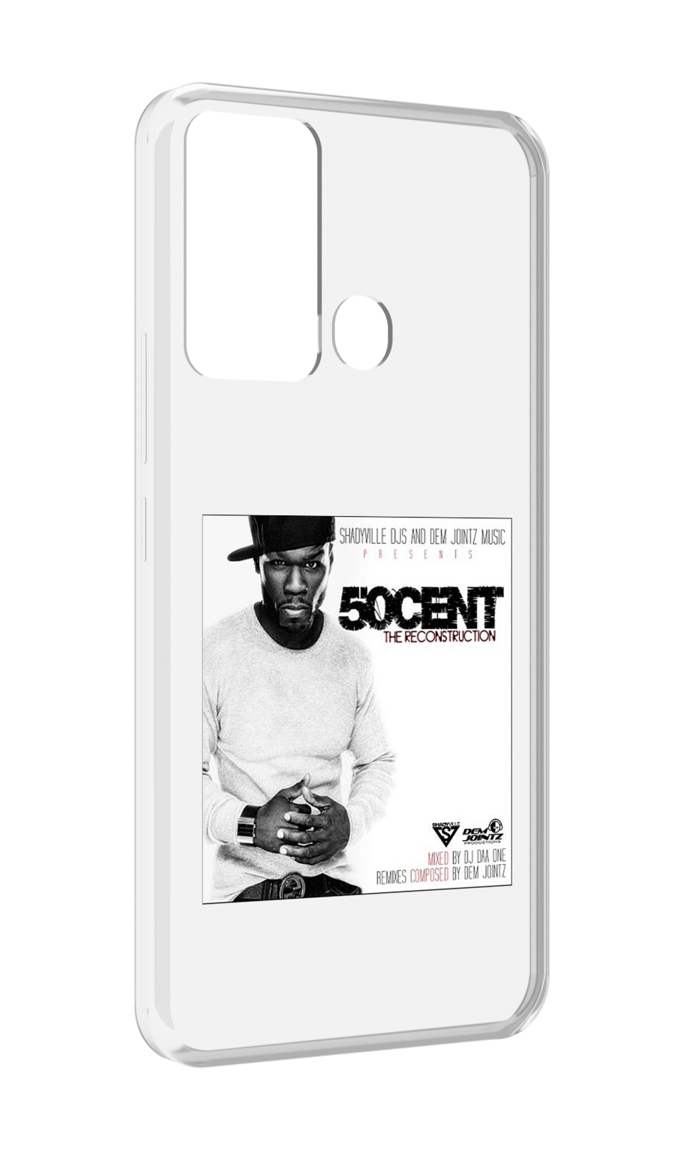 

Чехол MyPads 50 Cent - The Reconstruction для Infinix Hot 12i, Прозрачный, Tocco