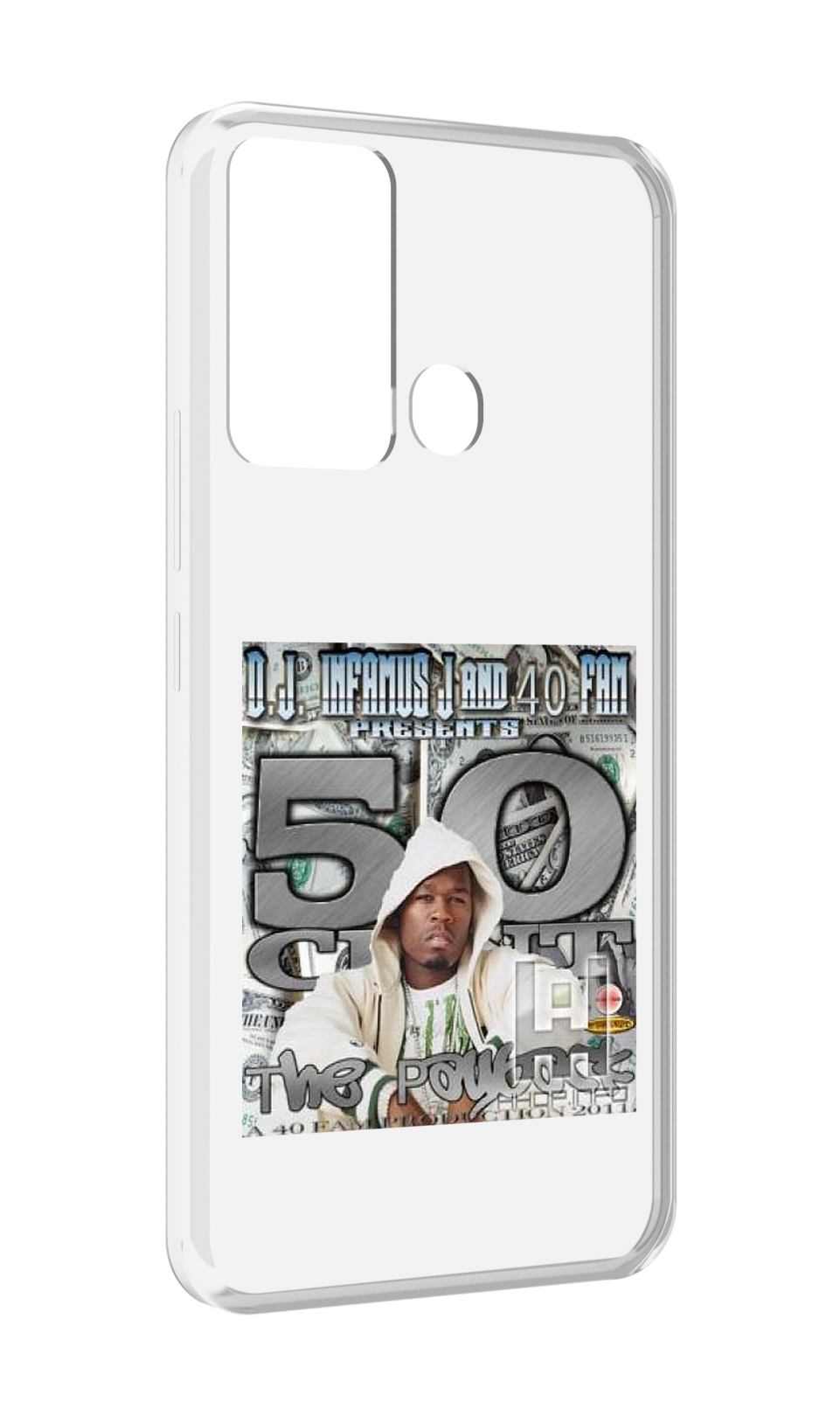 

Чехол MyPads 50 Cent - The Payback для Infinix Hot 12i, Прозрачный, Tocco