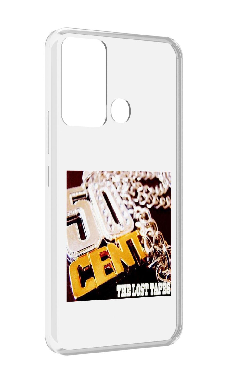 

Чехол MyPads 50 Cent - The Lost Tapes для Infinix Hot 12i, Прозрачный, Tocco