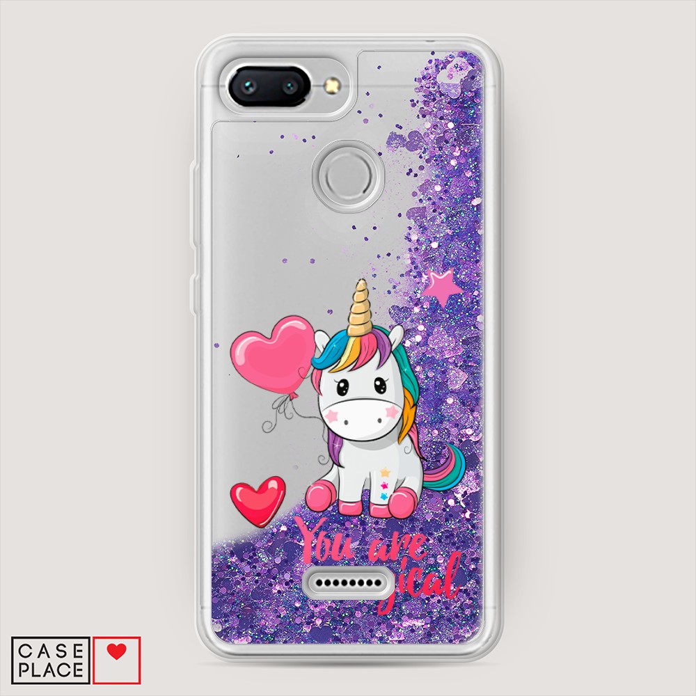 

Чехол Awog на Xiaomi Redmi 6 "Волшебная единорожка", Разноцветный, 33892-1