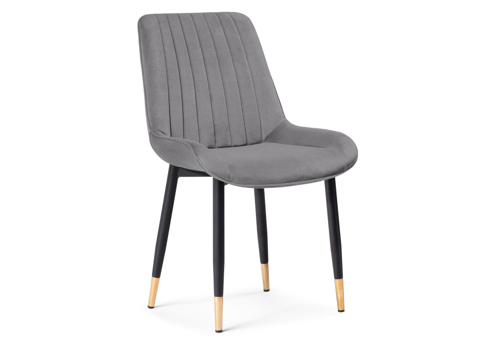 

Стул Woodville Seda 1, dark gray/gold/black, Seda 1
