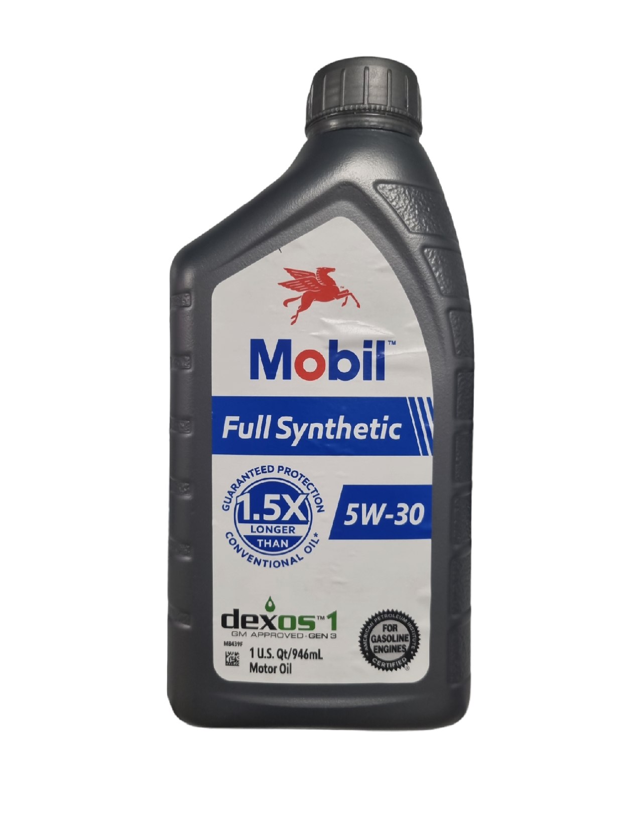 

Моторное масло Mobil Full Synthetic 5W30 Dexos1 Gen2 946 мл, 125195