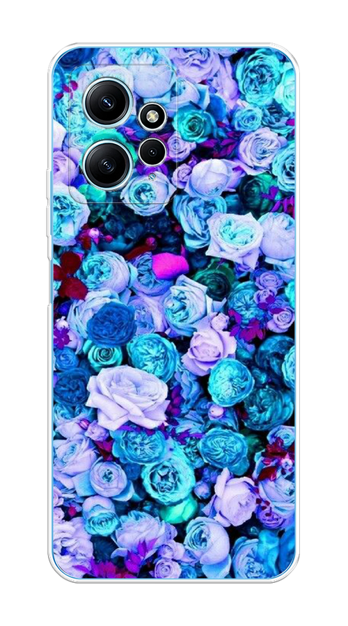 

Чехол на Xiaomi Redmi Note 12 4G "Цветочный ковер", Фиолетовый, 318350-2
