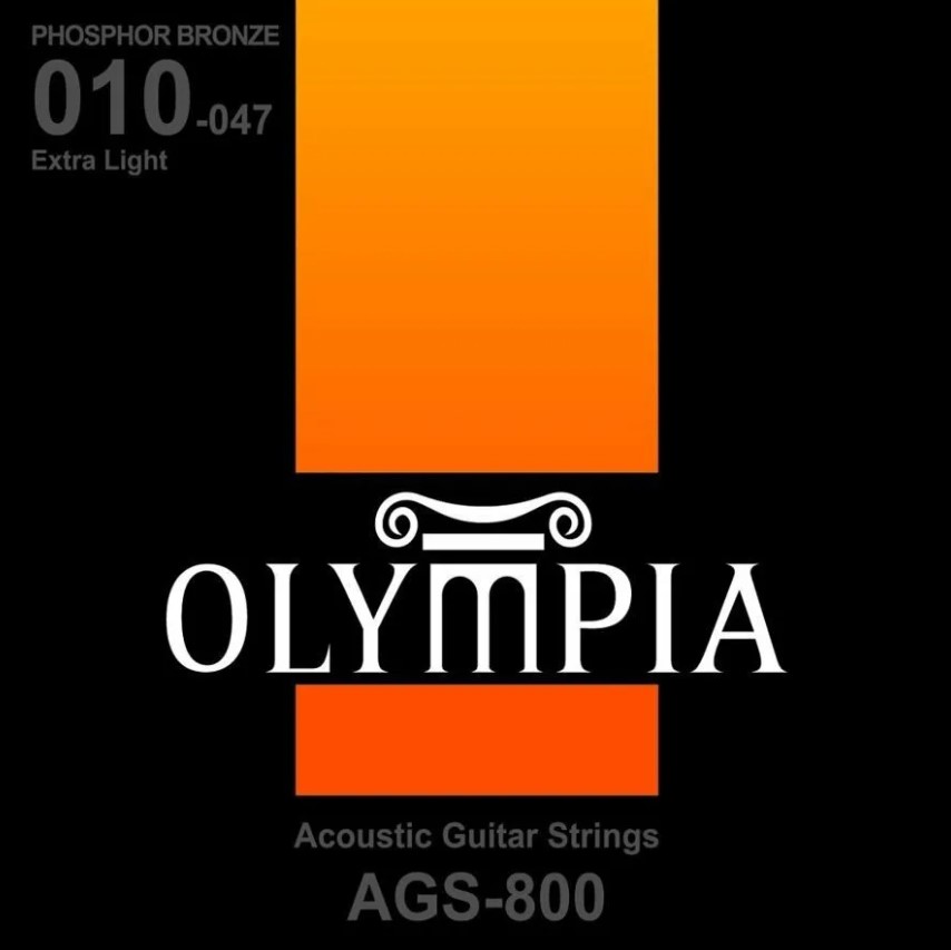 фото Струны для акустической гитары olympia ags800