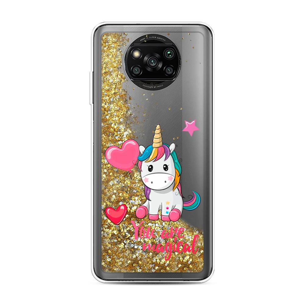 

Чехол Awog на Poco X3/X3 Pro "Волшебная единорожка", 310690-1
