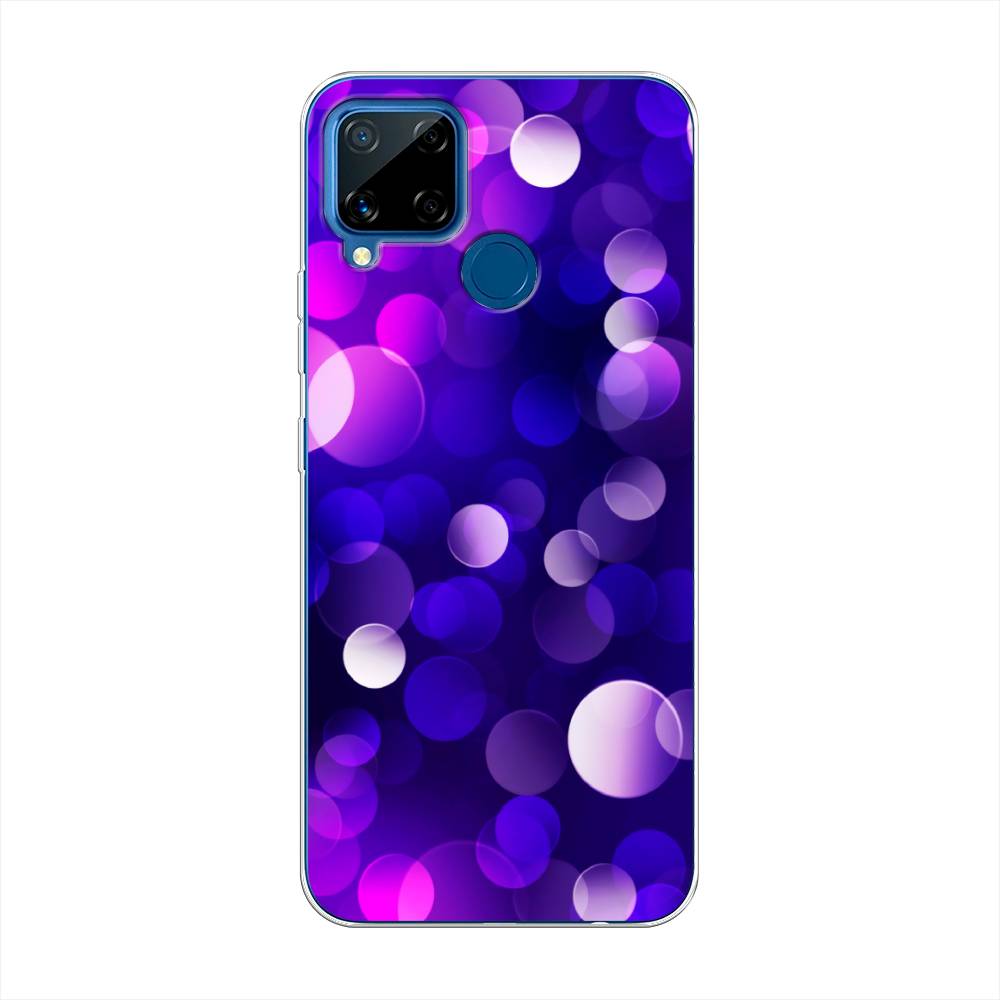 

Чехол на Oppo Realme C15 "Абстракция 27", Фиолетовый, 255050-3