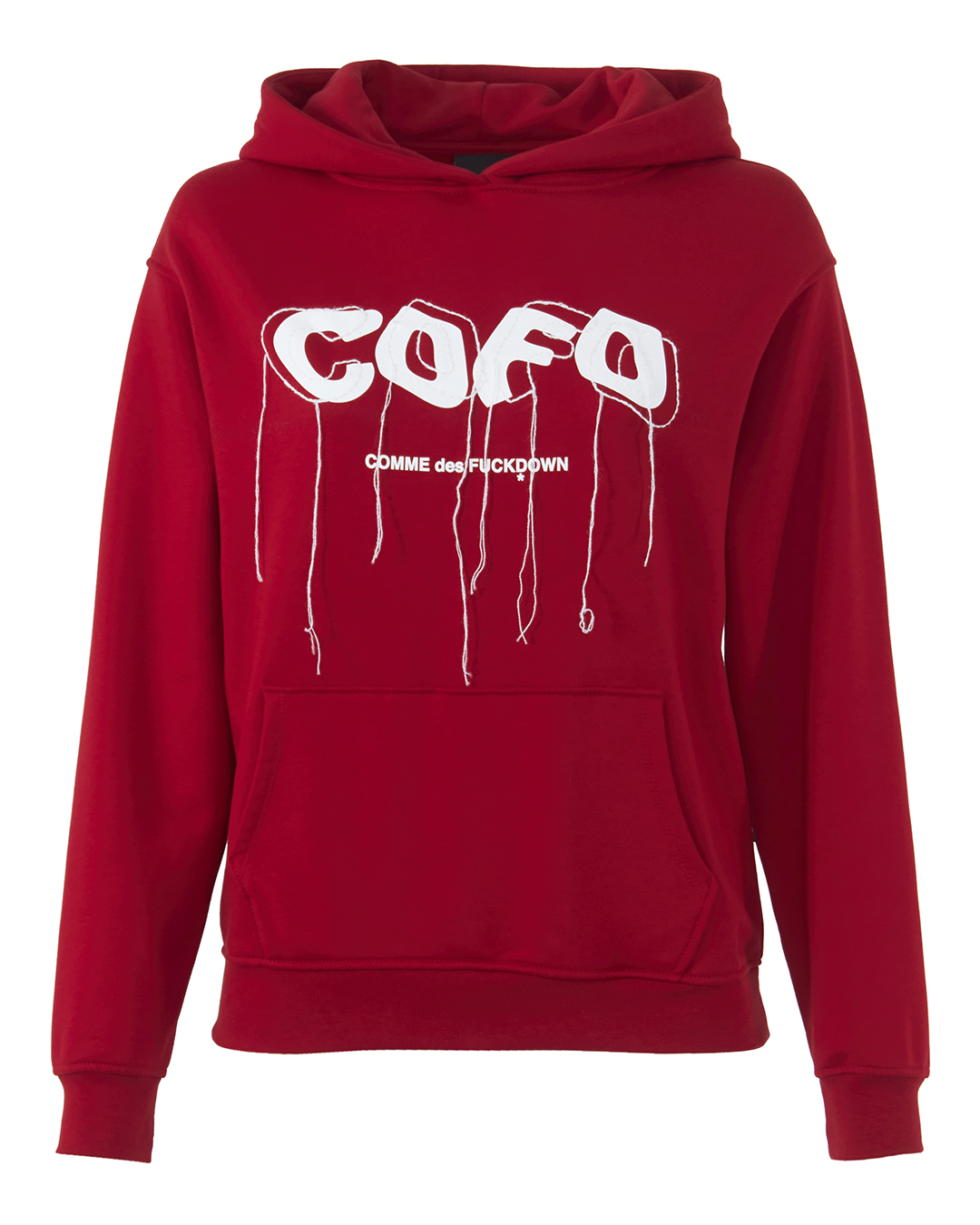 

Худи COMME des FUCKDOWN CDFD1993 m красный+принт, CDFD1993