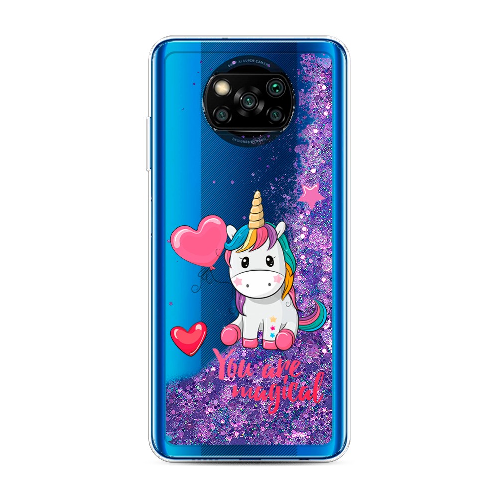 

Чехол Awog на Poco X3/X3 Pro "Волшебная единорожка", Разноцветный, 39292-1
