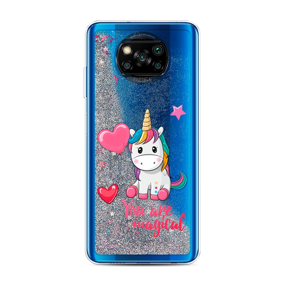 

Чехол Awog на Poco X3/X3 Pro "Волшебная единорожка", Разноцветный, 39291-1