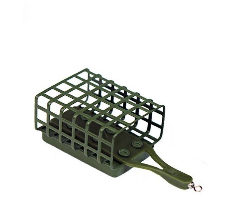 

Кормушка ЛИМАН Feeder Sport (прямоугольная, крашенная) 80г, Зеленый