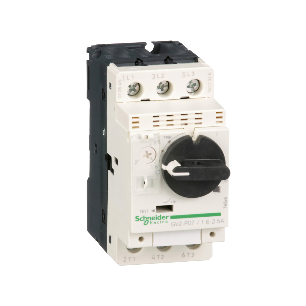 фото Автоматический выключатель с комбинированным расцепителем se gv2 (1,6-2,5а) schneider electric