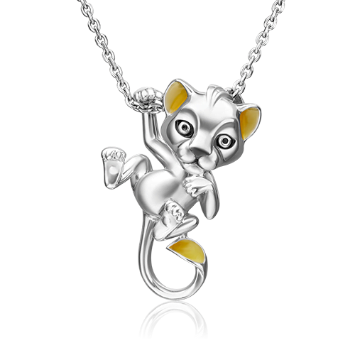 

Кулон из серебра с эмалью PLATINA jewelry 03-3420-00-000-0200, 03-3420-00-000-0200