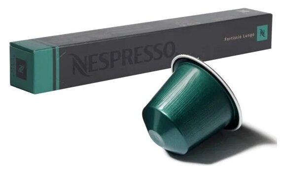 фото Кофе в капсулах nespresso fortissio lungo, 10 капс.