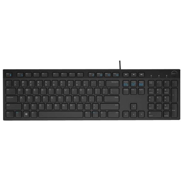 Проводная клавиатура Dell KB216 Black (580-ADGR)