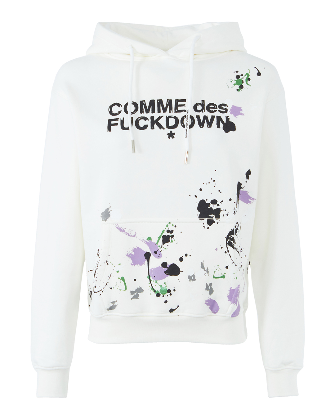 

Худи COMME des FUCKDOWN CDFD1938 m белый+принт, CDFD1938