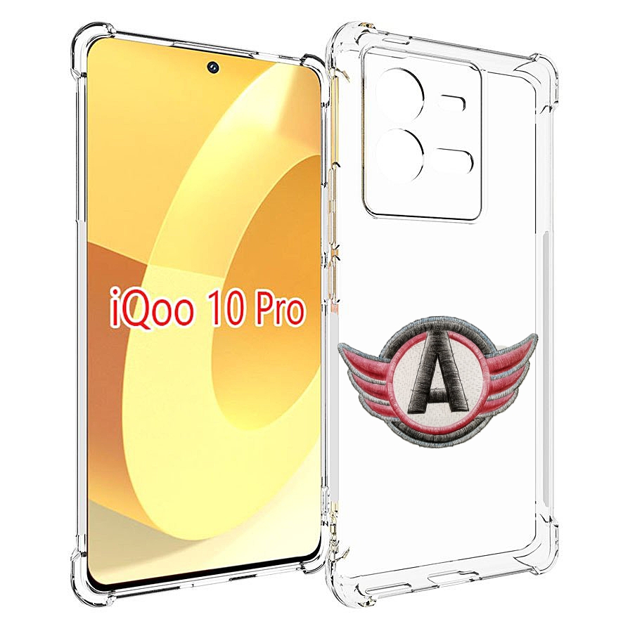 

Чехол MyPads хк автомобилист для Vivo iQOO 10 Pro, Прозрачный, Tocco