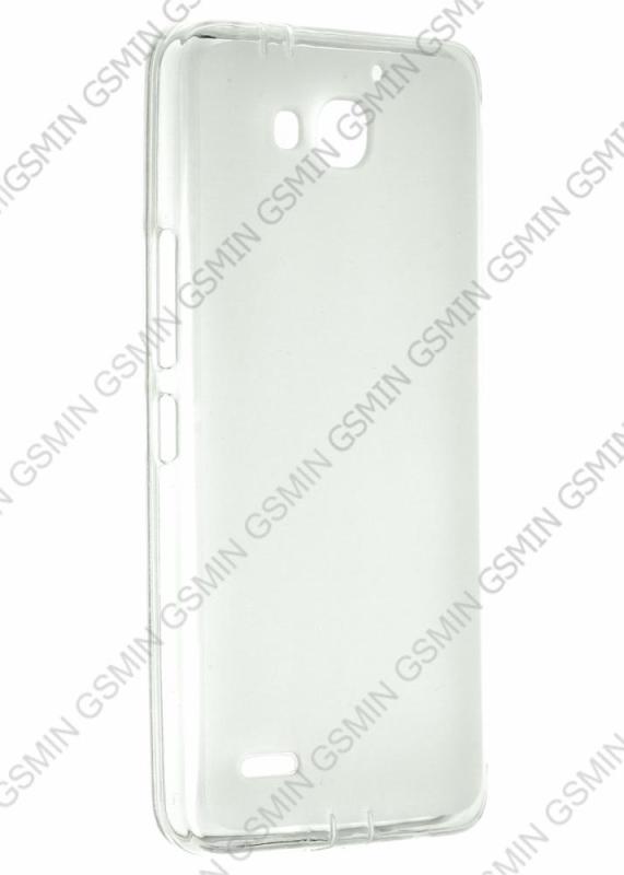 фото Чехол nobrand для huawei honor 3x transparent