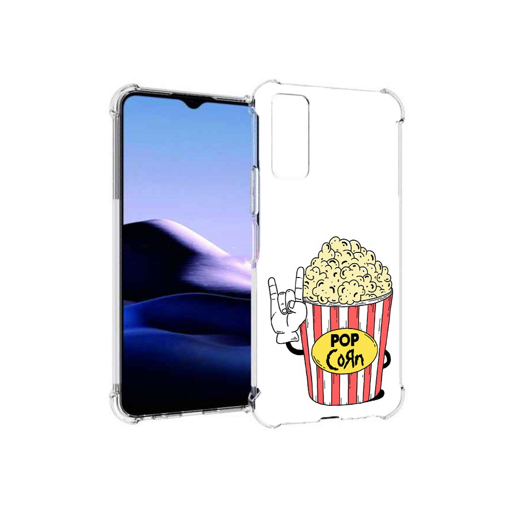 

Чехол MyPads Tocco для Vivo Y20 крутой попкорн (PT154038.379.427), Прозрачный, Tocco